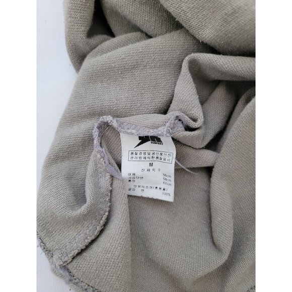 Minimal Project Men's Ash Gray Heavy Weight Oversized T-Shirt 100% Cotton Sz M - Picture 6 of 7